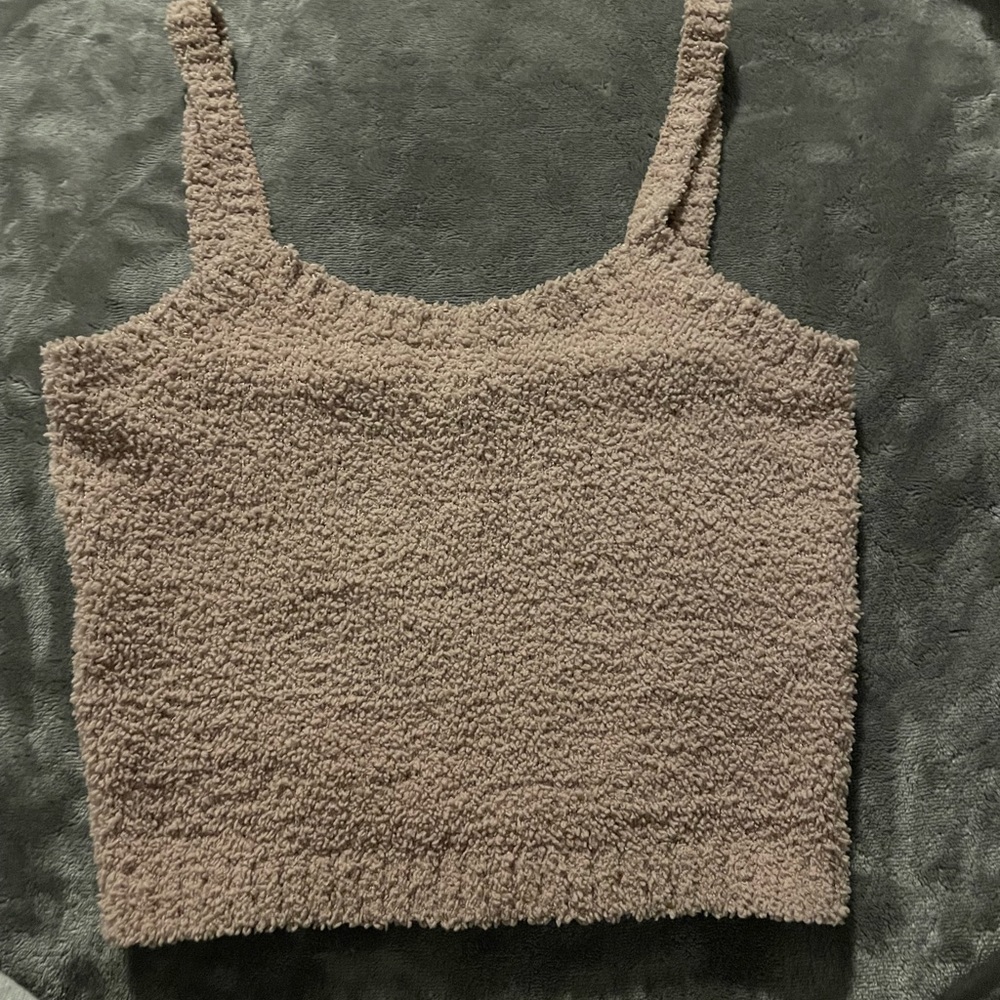 small fuzzy tank top from boathouse